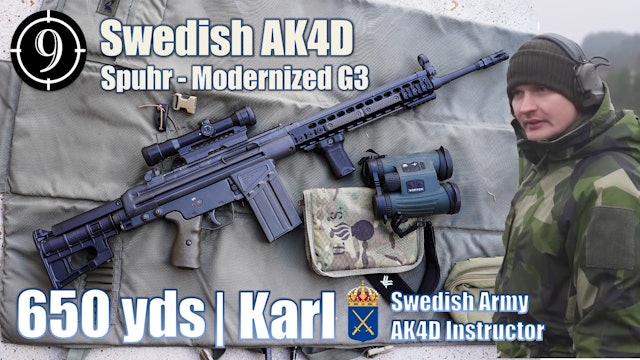 🏅AK4D [Modernized G3] 650yds: Practical Accuracy (Swedish Army Instructor)
