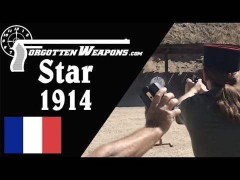 Star Model 1914 at a Backup Gun Match