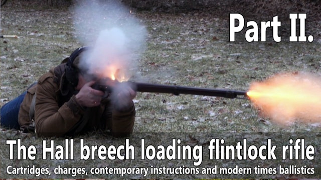 The M1819 Hall breech loading flintlock rifle - cartridges, manuals, ballistics