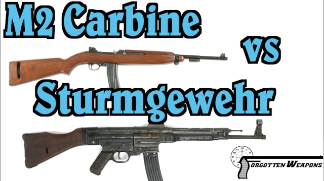 M2 Carbine vs MP44 Sturmgewehr (w/ Jo...