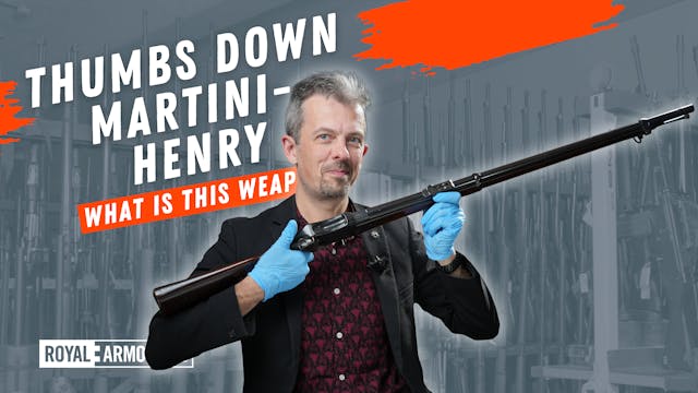 The bizarre thumb-trigger Martini-Henry