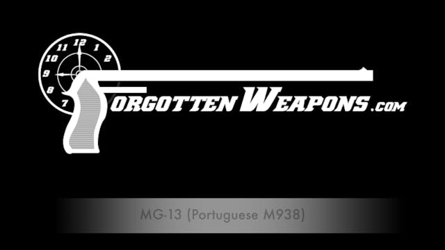 Portugal's MG-13: the M938 Light Mach...