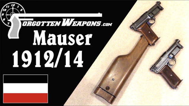 Mauser 1912/14: Flapper-Delayed Blowback