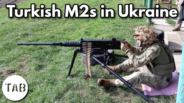 Turkish M2 Heavy Machine Guns in Ukraine
