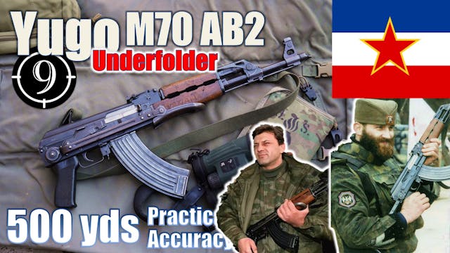 Yugo AK 🇷🇸 M70AB2 (Zastava under-fold...