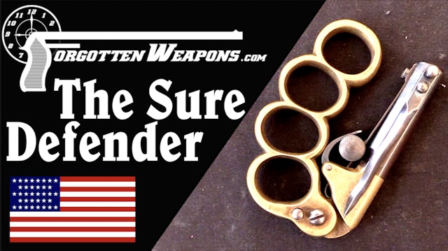 The Sure Defender: An O.G. Knuckleduster Knife Gun