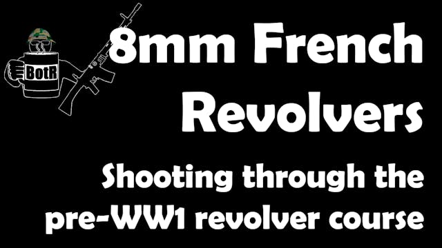 Pre-WW1 French Cavalry Revolver Exerc...