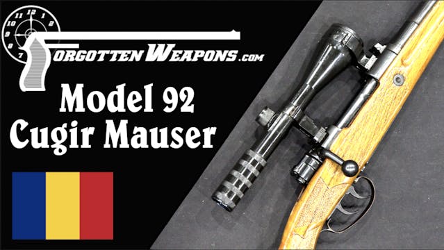 Cugir Model 92 "Dragana" Mauser: Hunt...