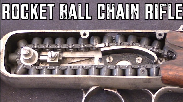 Guycot: A Rocket Ball Chain Rifle From 1879