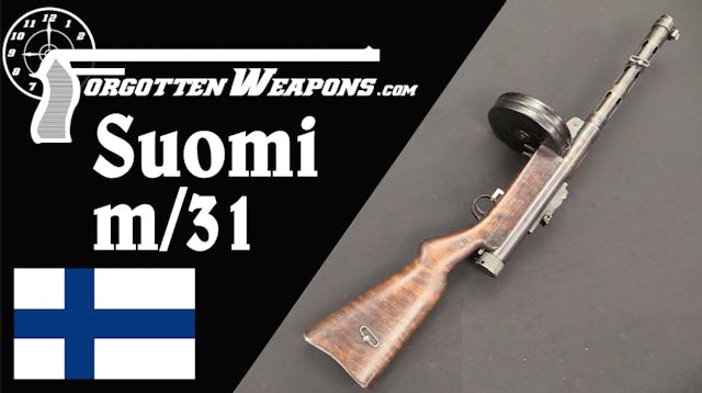 Suomi M31: Finland's Famous Submachin...