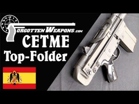 CETME Paratrooper Top-Folding Stock