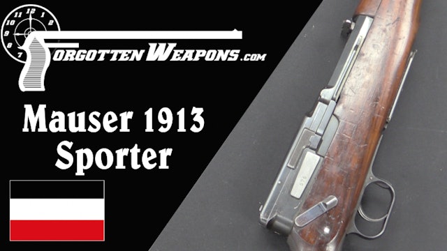 Mauser 1913 Selbstladegewehr Sporter