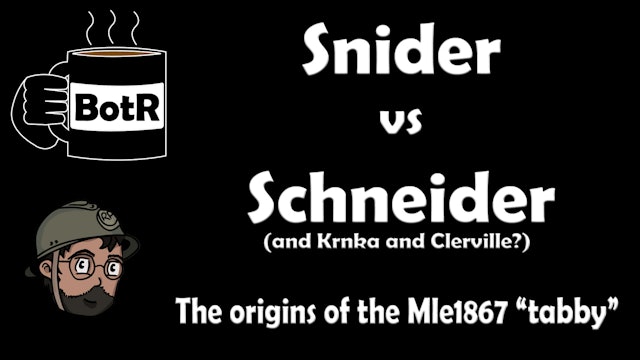Schneider vs Snider: French 1867 conversion part 1