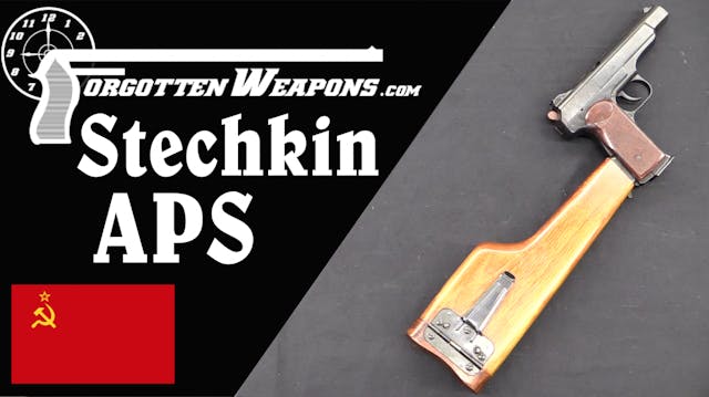 Stechkin APS: The Soviet Machine Pistol