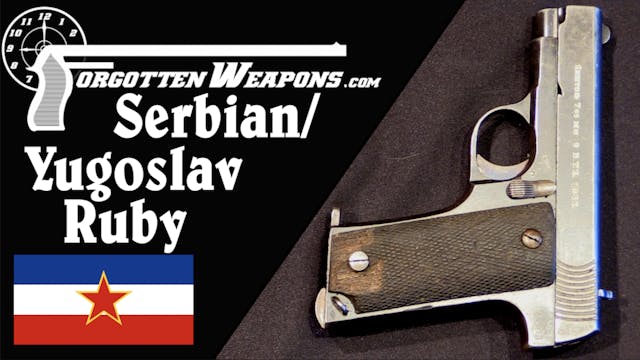 Serbian/Yugoslav Ruby Pistol