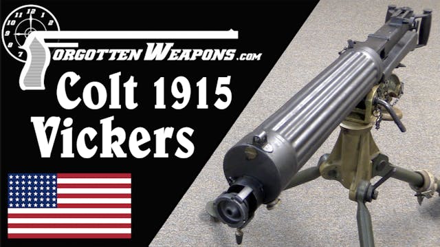 Colt's Model 1915 Vickers Gun in .30-06