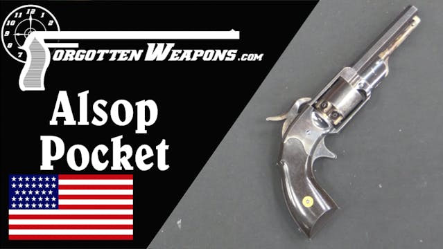 A Beautiful Alsop Pocket Revolver