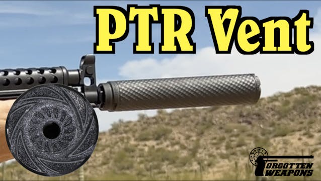 PTR Vent Suppressor: 3D Printed Titan...