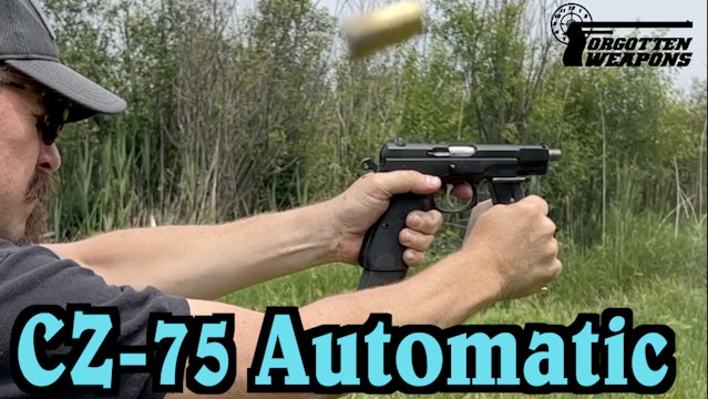 CZ-75 Automatic: The Czechoslovak Machine Pistol