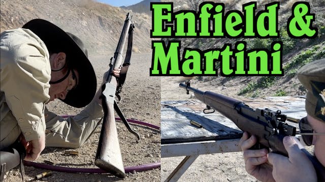 2-Gun Match: Enfield Jungle Carbine &...