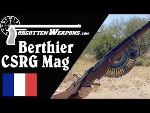 Berthier with a Chauchat Magazine at ...