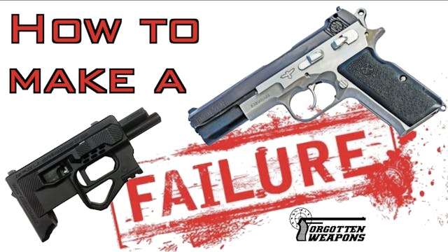 So Many Ways to Fail at Making a Pistol