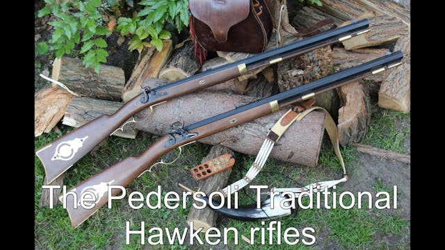 The Pedersoli Traditional Hawken rifl...