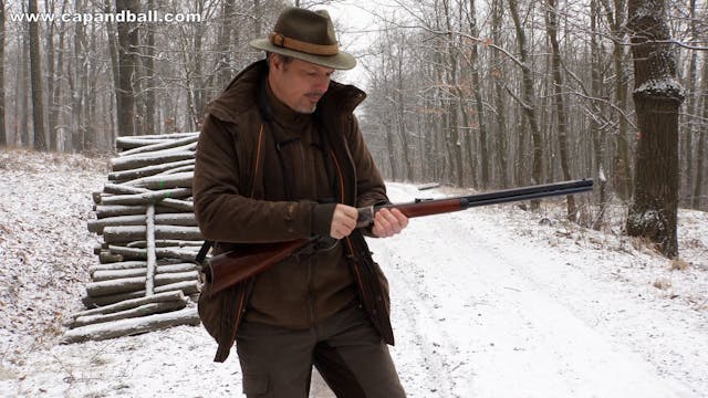 Hunting with the 1873 Winchester rifle