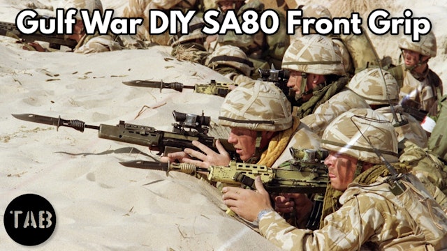 Gulf War SA80 Homemade Foregrip