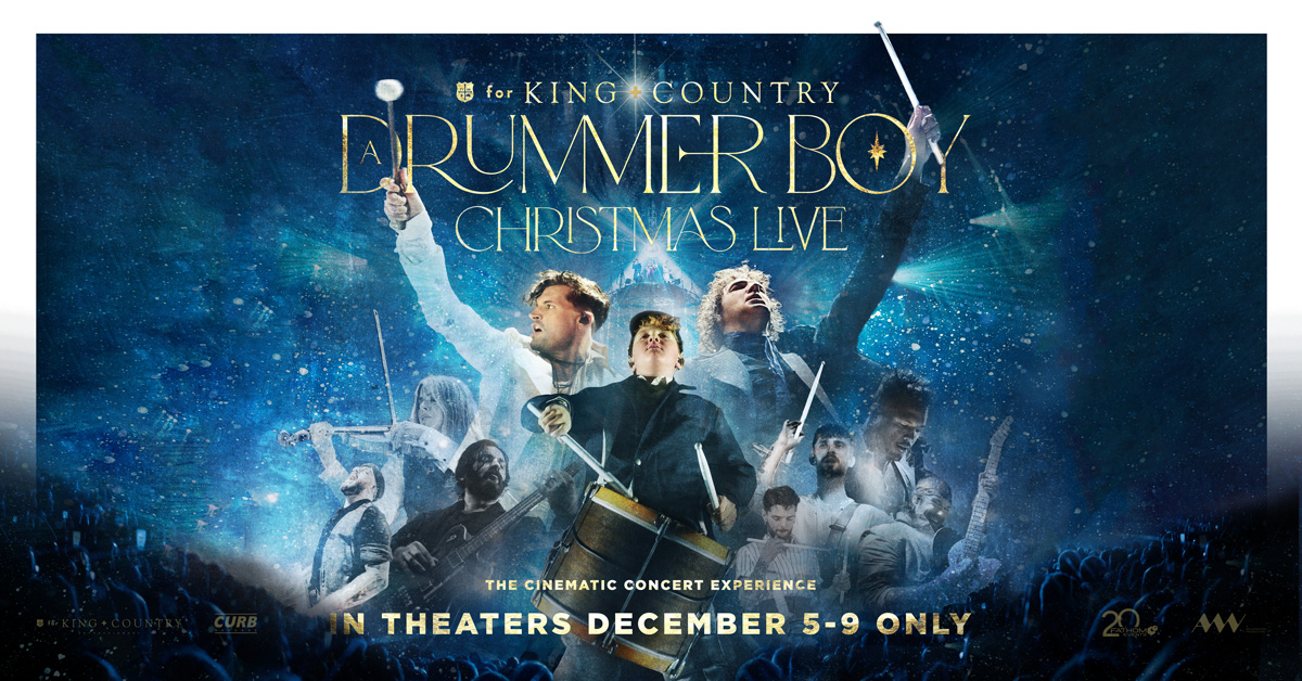 for KING + COUNTRY's A Drummer Boy Christmas: LIVE