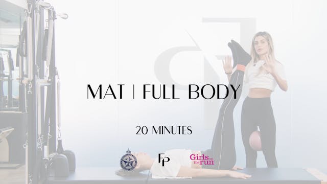 WEEK FOUR // DAY 5 - 20 Min Mat | Full Body