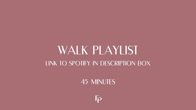 45 Min Walk | Playlist in description! 