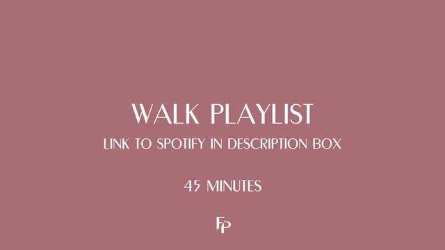 45 Min Walk | Playlist in description! 