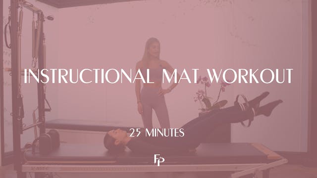 Instructional Mat Workout | 25 Min