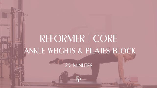Full Body Pilates (with a block!) - 25 min 