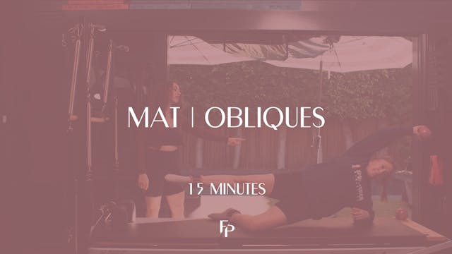 15 Min Mat | Obliques 