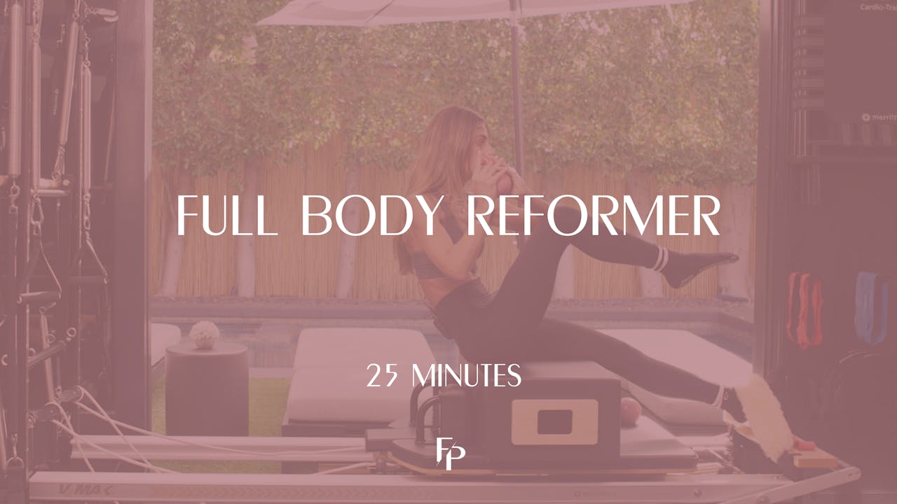 Pilates Workout, Reformer, Full Body 55 min