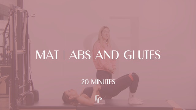 20 Min Mat | Abs and Glutes