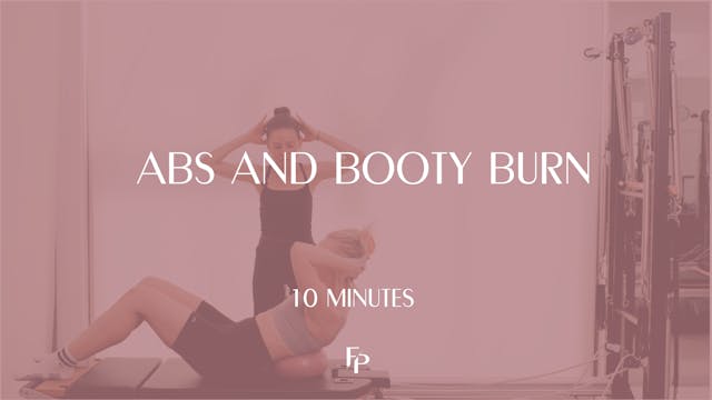 10 Min Reformer | Abs and Booty Burn