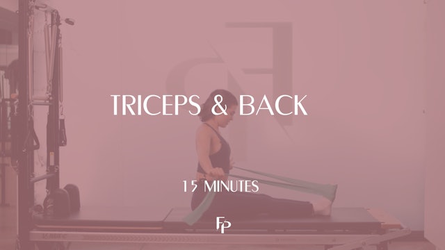15 Min Mat | Triceps and Back
