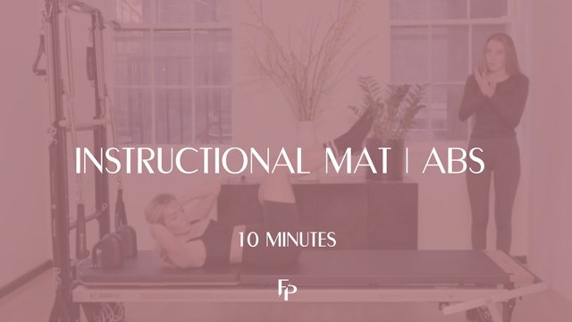 10 Min Instructional Mat | Abs
