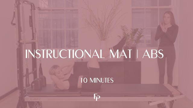 10 Min Instructional Mat | Abs