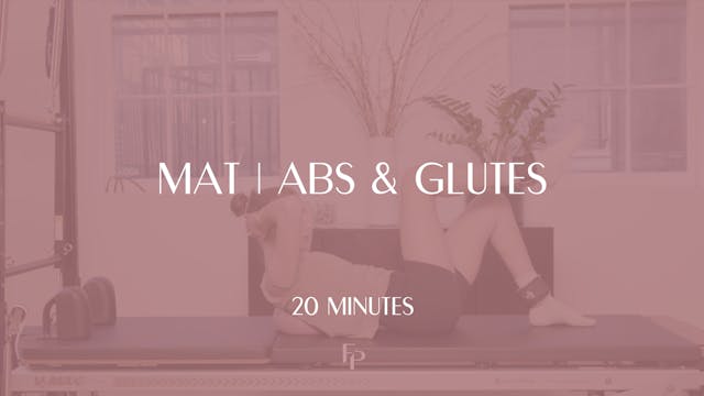 20 Min Mat | Abs And Glutes Focused