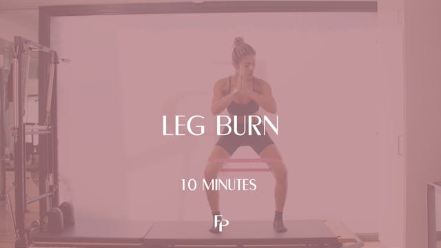 10 Min Mat | Leg Burn