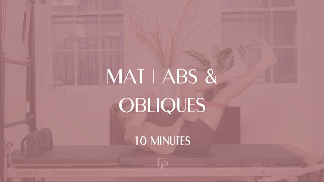10 Min Mat | Abs And Obliques 