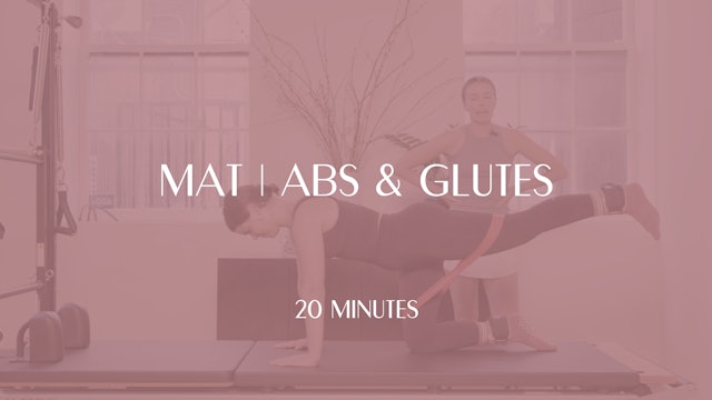 20 Min Mat | Abs And Glutes | Resistance Band & Ankle Weights