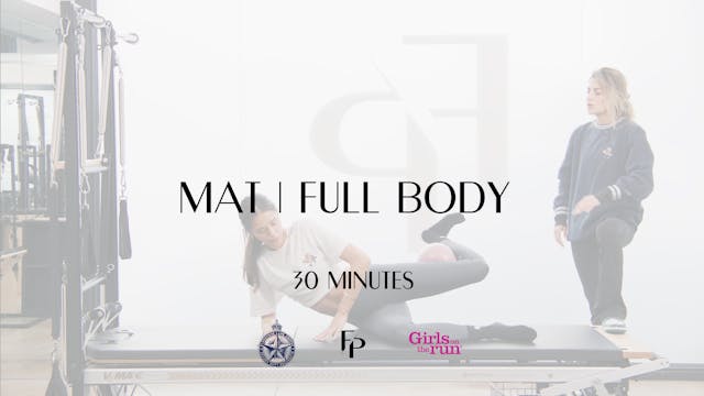 WEEK ONE // DAY 3 - 30 Min Mat | Full Body