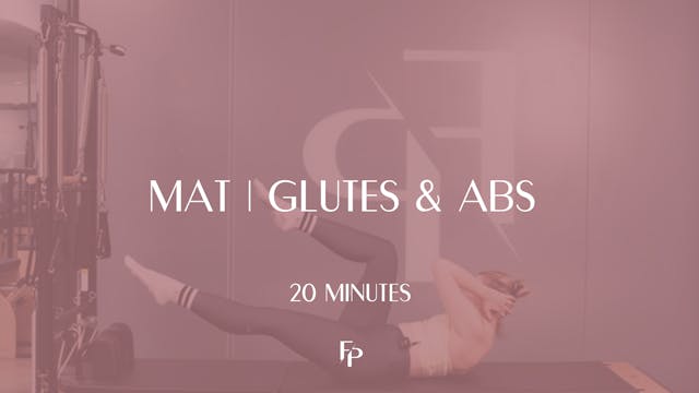 20 Min Mat | Glutes & Abs Focus