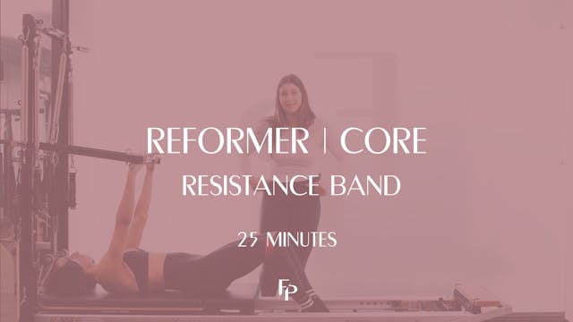 DAY 7 - 25 Min Reformer | Core Challenge with Ankle Weights & Block