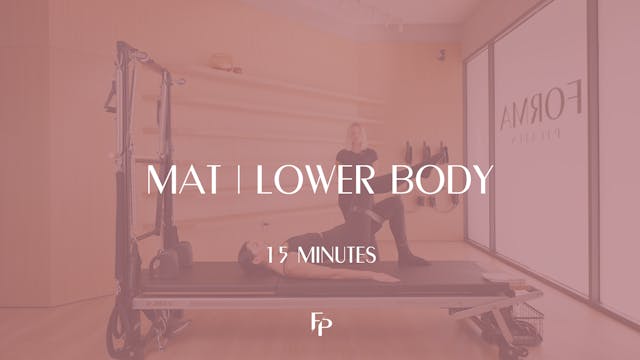 15 min Mat | Lower Body
